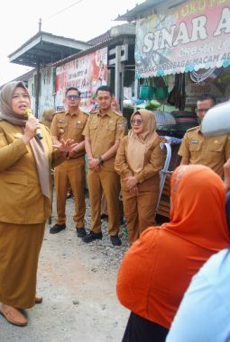 Upaya Kendalikan Laju Inflasi, Pemkab Lakukan Penetrasi di Pasar Induk Pringsewu
