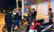 Resahkan Warga, Polres Tanggamus Bubarkan Balapan Liar di Gisting, Empat Motor Disita Polisi