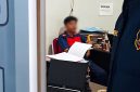 Sosok Rohadi saat berada di ruangan Tipidter Sat Reskrim Polres Tanggamus yang berhasil diabadikan awak media Kabupaten Tanggamus, Kamis 22 Oktober 2026.