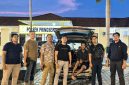 M. Asep (40), tersangka pencurian dua unit gadget milik warga Pringsewu setelah ditangkap sesampainya di Mapolsek Pringsewu Kota, Sabtu 24 Oktober 2026 | Dok. Humas Polres Pringsewu.