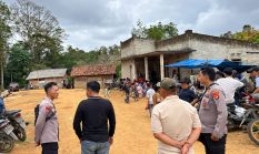 Pastikan Kampanye Pilratin di Pesisir Barat Kondusif, Polsek Ngaras Gelar Pengamanan Terbuka