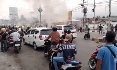 Breaking News: Kebakaran Hebat Warung di Samping SPBU Kota Agung Tanggamus