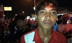 Pegawai SPBU Sempat Padamkan Api dengan 3 APAR saat Warung Samping Pom Bensin Kota Agung Terbakar