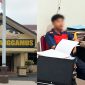 Kolase foto koridor utama Polres Tanggamus dan saat Rohadi berhasil diabadikan wartawan beradi di ruang Tipidter Satreskrim Polres Tanggamus, Kamis 22 Oktober 2026 | ist/Media Prioritastv.com.